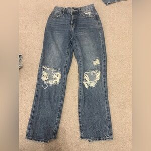 Pacsun Ripped Jeans - Classic Blue